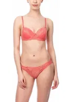 Pierre Cardin Angel Push Up Dantelli Regular Sütyen Takım 4561 Mercan görsel 4