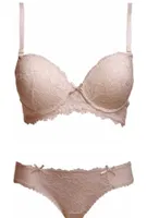 Pierre Cardin Angel Push Up Dantelli Regular Sütyen Takım 4561 Pudra görsel 6