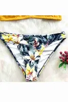 Angelsin Çiçekli Bikini Alt Çok Renkli Çok Renkli farklı açı