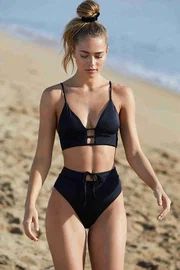 Angelsin Angelsin Siyah Bikini Üst Siyah MS42368