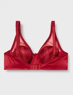 Anıl Göğüsleri Küçük Gösteren Toparlayıcı Sütyen 3592 Vişne görsel 16