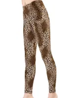 Anıt Kız Çocuk Leopar Tayt 4621 Baskılı