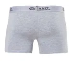 Anıt Licralı Şeritli Erkek Boxer 1120 Gri detay görünüm