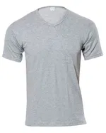 Anıt Ribana V Yaka Kollu 1109 Gri detay görünüm