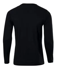 Anıt  Anıt Sıfır Yaka Uzun Kollu Fit Kalıp T-Shirt 1165