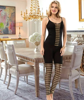 Derya Kurşun Askılı Kadın Tayt Takım Derya Kurşun 841-T