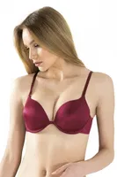 Basic Duble Dolgulu Sütyen Fabony 3030 Bordo detay görünüm