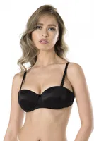 Basic Straplez Dolu Cup Tek Sütyen Fabony 3010 Siyah görsel 5