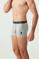 Bel Lastiği Baskılı Biye Detaylı 3lü Boxer U.S. Polo Assn. 80336 Görsel farklı açı
