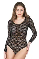 Bisiklet Yaka Dantelli Çıtçıtlı Kadın Body Derya Kurşun 327 Siyah görsel 4