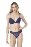 Bralet Sütyen Takım Fabony 4070 Lacivert