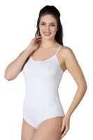 Çıtçıtlı İnce Askılı Body Emay 1415 Beyaz farklı açı
