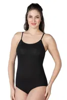 Çıtçıtlı İnce Askılı Body Emay 1415 Siyah