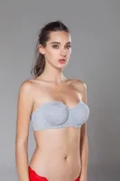 Cotton Desteksiz Sütyen Moonlight 2161 Gri