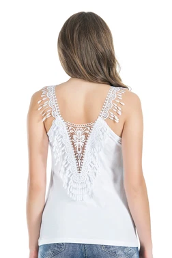 Derya Kurşun Dekolte Güpürlü Kadın Atlet Derya Kurşun 178