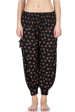 Derya Kurşun Desenli Manşetli Şalvar Derya Kurşun D01