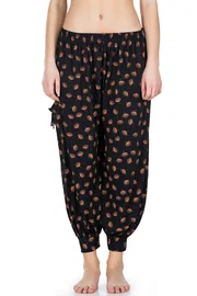 Derya Kurşun Desenli Manşetli Şalvar Derya Kurşun D01