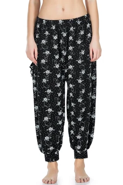 Derya Kurşun Desenli Manşetli Şalvar Derya Kurşun D02