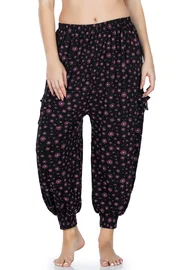 Derya Kurşun Desenli Manşetli Şalvar Derya Kurşun D03