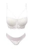 Destekli Bralet Sütyen Takımı NBB 4742 Beyaz farklı açı