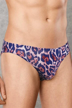 Doreanse Doreanse Erkek Leopink Desenli Slip Külot 1266