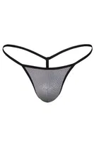 Doreanse Erkek Polyamid Çok Renkli Parlak Tanga String 1300 New Clubs farklı açı