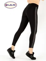 DoReMi Active Sportive Parlak Çizgili Tayt görsel 5