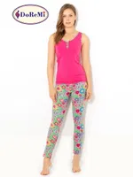 Doremi Amazon Pijama Takımı Fuşya detay görünüm