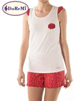 DoReMi Mini Şort Bayan Pijama Takımı detay görünüm