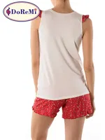 DoReMi Mini Şort Bayan Pijama Takımı görsel 4