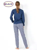 My Antlers DoReMi Bayan Pijama Takımı Lacivert görsel 5