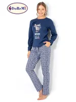 My Antlers DoReMi Bayan Pijama Takımı Lacivert görsel 9