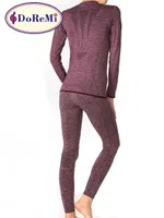 DoReMi Bayan Termal Sport & Home Wear Bordo görsel 4