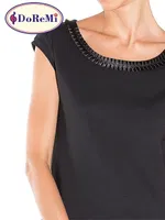 DoReMi Bayan Tişört Siyah görsel 5