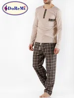 DoReMi Brave Bryan Erkek Pijama Takımı A.Kahve detay görünüm