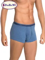 DoReMi Dennis Cotton Erkek Boxer Mavi detay görünüm