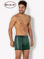 DoReMi Çizgili Yeşil Erkek Boxer Yeşil