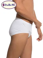 DoReMi Erkek Penye Slip Külot Beyaz farklı açı
