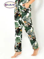 DoReMi Ivied Kısa Kollu Bayan Pijama Takımı Desenli görsel 8