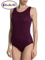 DoReMi Kalın Askılı Modal Çıtçıtlı Body Mor görsel 4