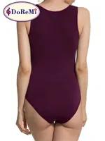 DoReMi Kalın Askılı Modal Çıtçıtlı Body Mor görsel 6