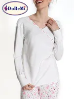 DoReMi Magic Dream Bayan Pijama Takımı Ekru detay görünüm