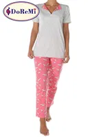 Doremi Pluto Pijama Takımı Gri Melanj detay görünüm