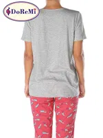 Doremi Pluto Pijama Takımı Gri Melanj görsel 5