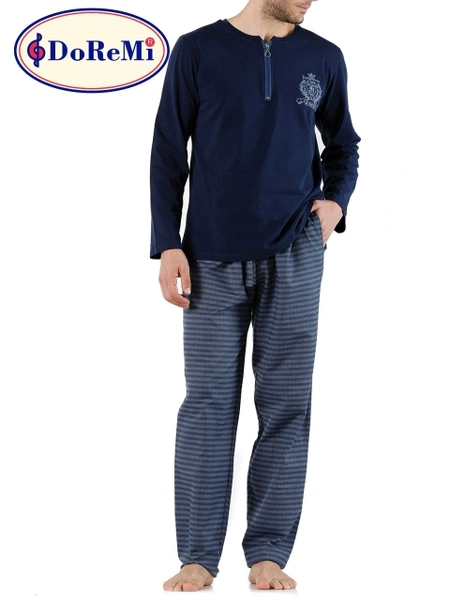 DoReMi Prussian Blue Erkek Pijama Takımı