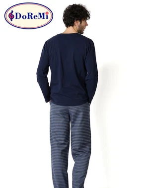 DOREMI DoReMi Prussian Blue Erkek Pijama Takımı - Alternatif Görünüm