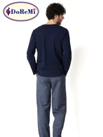 DoReMi Prussian Blue Erkek Pijama Takımı Lacivert detay görünüm