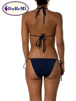 DoReMi Sharon Bikini Floral Lacivert görsel 4