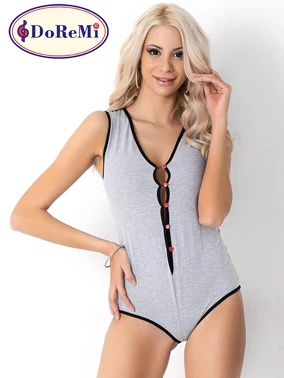 DOREMI DoReMi Düğmeli Şortlu Tulum Pijama