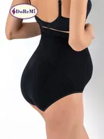 DoReMi Yüksek Bel Çıtçıtlı Hamile Slip Siyah görsel 5